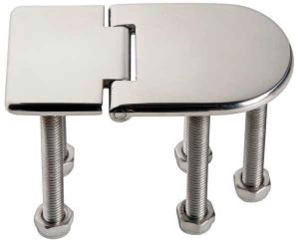 Scharnier A 95° AISI316 76x40 mm