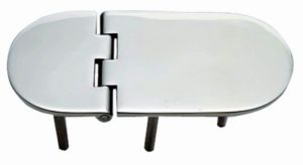 Scharnier A 95° AISI316 145x65 mm