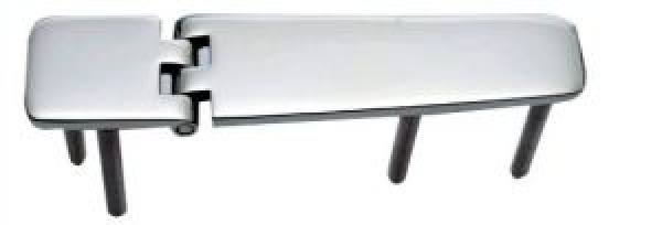 Scharnier C 95° AISI316 141x29 mm