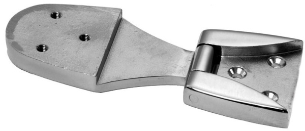 Scharnier AISI316, hochglanzpoliert 90x47 mm