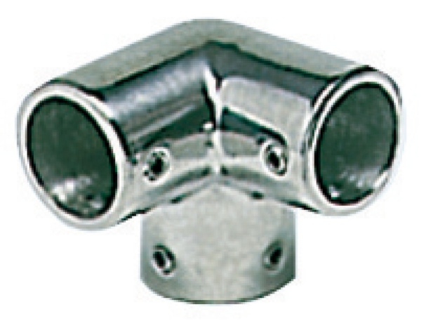 3-Wege Winkelverbindung AISI316 90° 25 mm