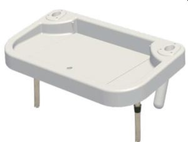 Tablett zur Relingsbefestigung, 850 x 460 mm