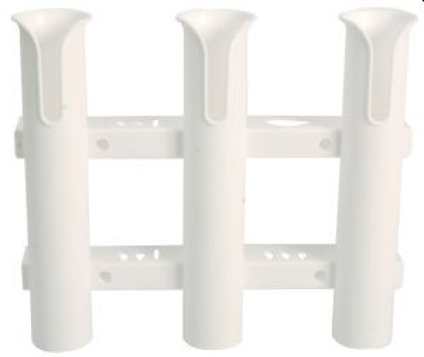 3 Angelrutenhalter, Kunststoff, Wandmontage