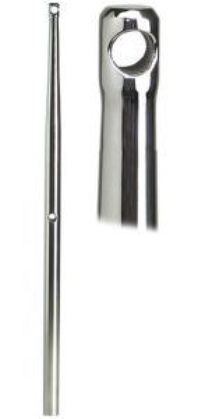 Relingstutz m. Drahtdurchlass AISI316 710 mm