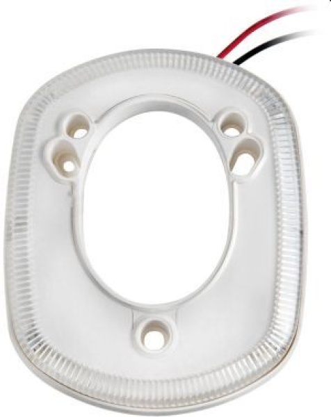 Sockel mit LED 12V für Angelrutenhalter