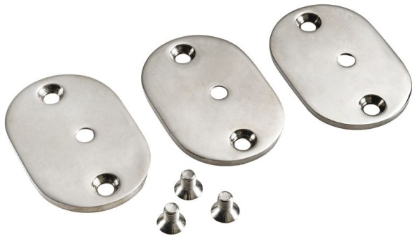 Handlaufsetbfestigung 2 Platten + 2 Schrauben ​​​​​​​für E4190712...
