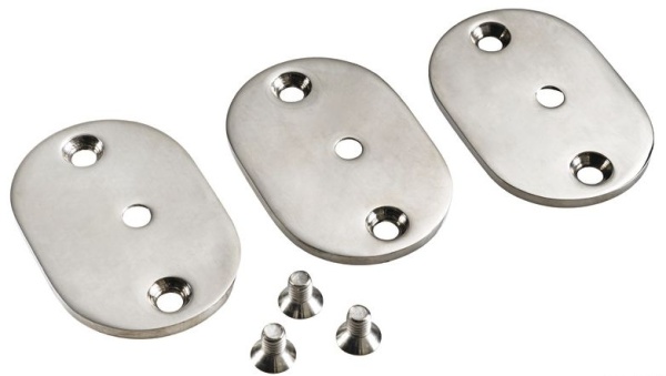 Handlaufsetbfestigung 3 Platten + 2 Schrauben ​​​​​​​für E4190848...