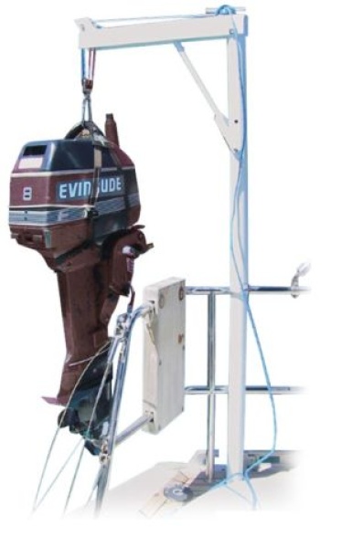 Zerleg- u.schwenkbarer Davit