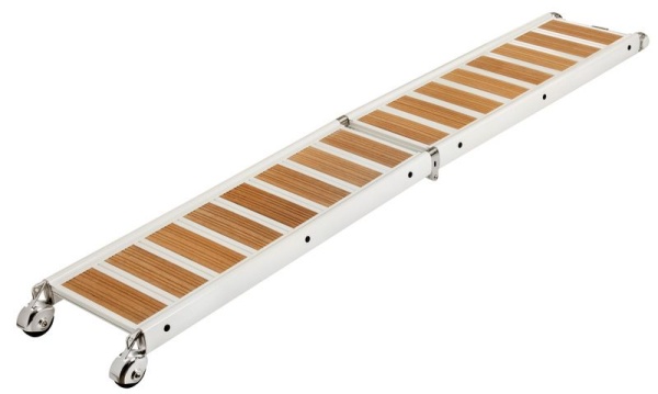 Gangway, klappbar weiße Lackierung 210 cm