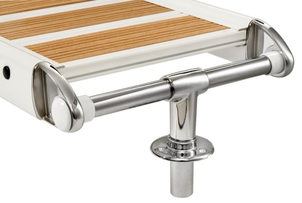 Gangway, klappbar weiße Lackierung 210 cm