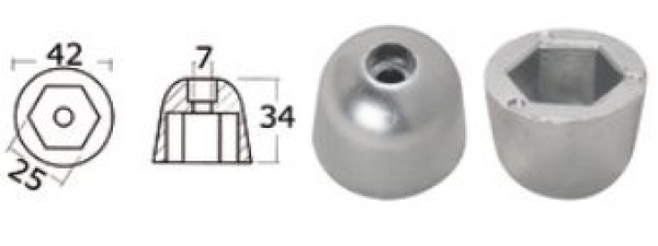 Zink-Ersatzanode orig. Artikelnr. 101180