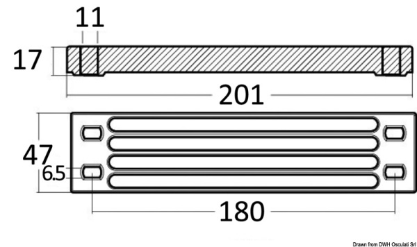 Magnesiumanode f. Yamaha - Zusatzbild 1