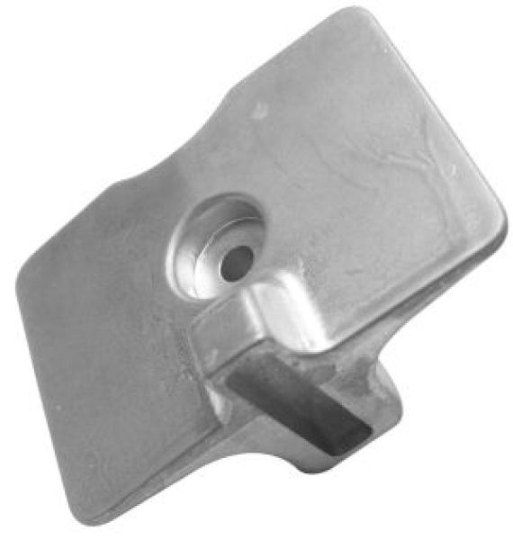 Plattenanode aus Aluminium Yamaha 80 x 58 mm