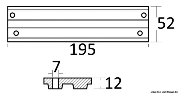 Magnesi-Anode Motorwelle Mercury/Mariner 30/200 PS - Zusatzbild 1