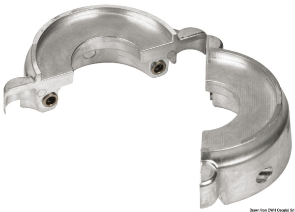 Kragenanode aus Magnesium Volvo Ø 107 mm für Sail drive