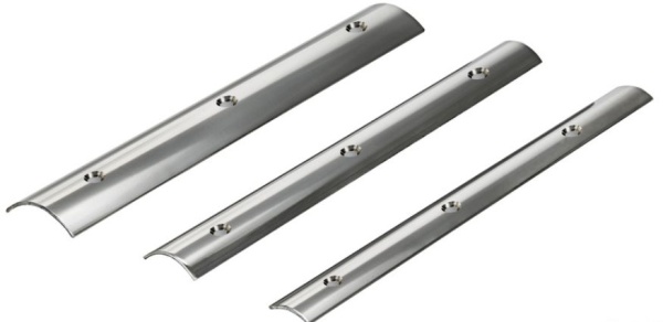 VA-Stahl Scheuerleiste 20 mm