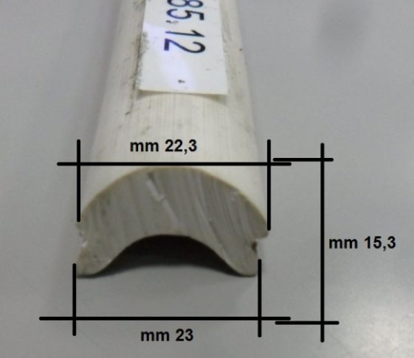 PVC-Keder, grau für  E4448510