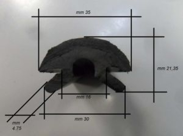 Keder PVC schwarz für E4448565