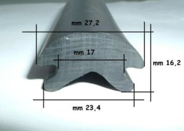 Keder PVC schwarz abweichend vom Bild für E4448610