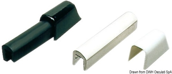 L-Profilleiste aus PVC, weiß 33x30 mm - Zusatzbild 1