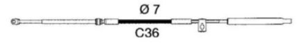 Fernbedienzug C36 15'