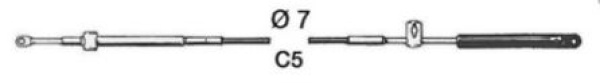Fernbedienzug C5 10'