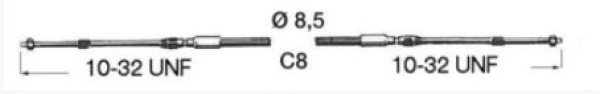 Fernbedienzug C8 19'