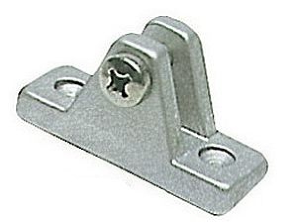 Gabelplatte mit Bolzen für Verdeckbeschlag Ø 20 mm