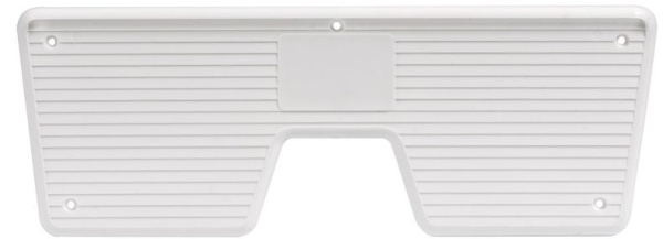 Heckschutzplatte  230x85 mm