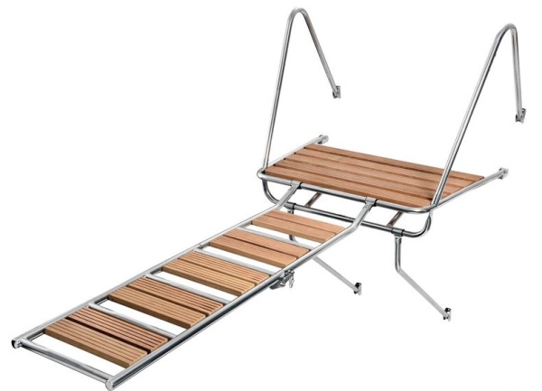 Plattform-Gangway-Badeleiter, groß