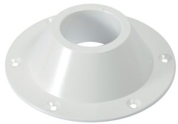 Aluminium, weiß Ersatzsockel f. Tischbeine Ø 165
