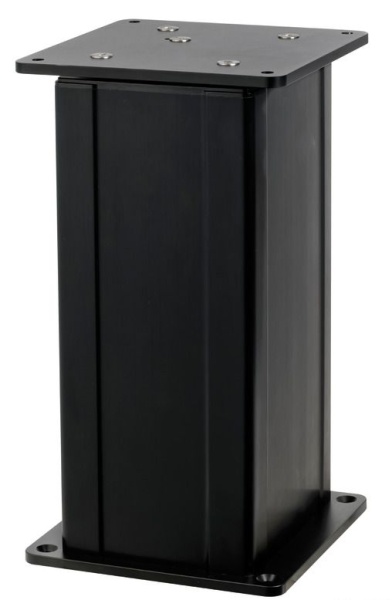 Elektrisches Tischbein 3 Stufen 12 V Schwarz