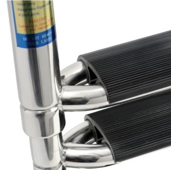 Badeleiter, ausziehbar AISI 316, 4 Stufen, 395 × 1130 mm - Zusatzbild 1