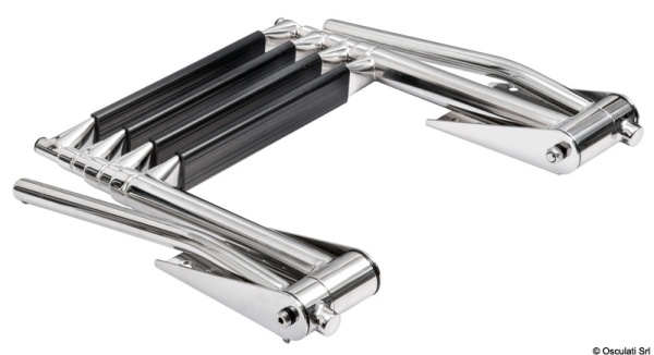 Ausziehbare Badeleiter m.Griff 4-stufig - Zusatzbild 1