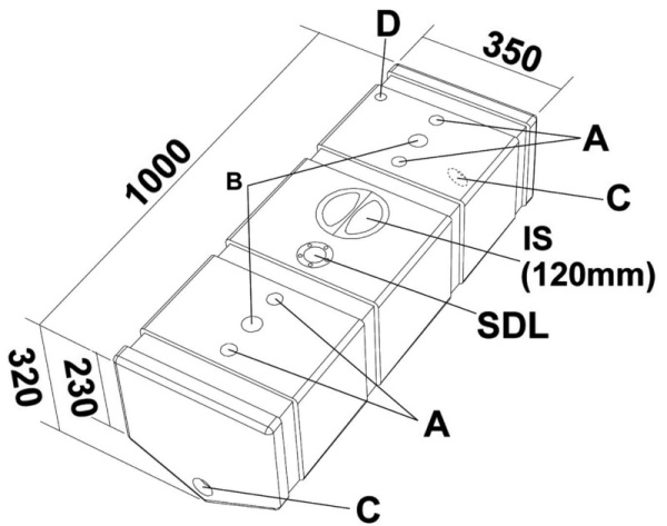 Schmutzwassertank 86 l