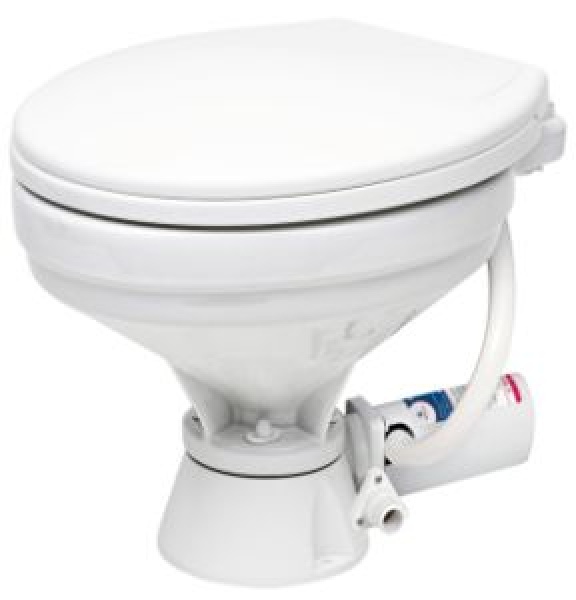 Elektr. Toilette groß Kunstst.Toilettenbrille 24V 7,5A
