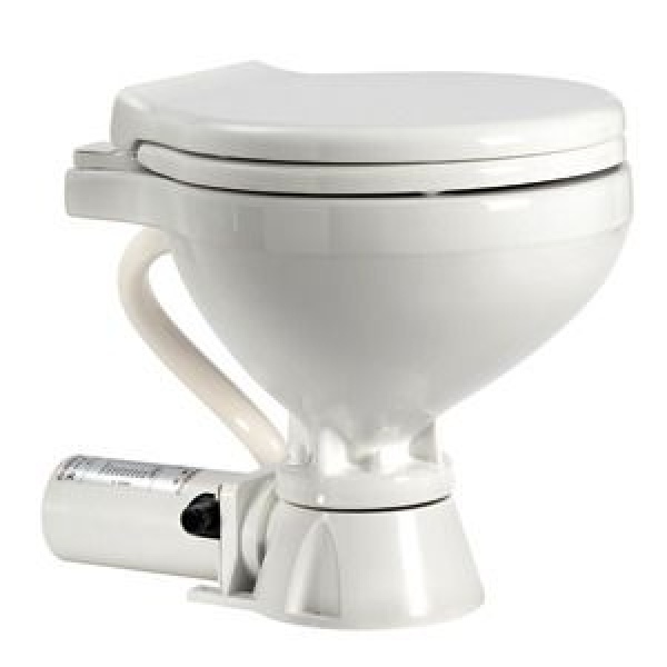 Manuelles WC compact Holz Toilettenbrille