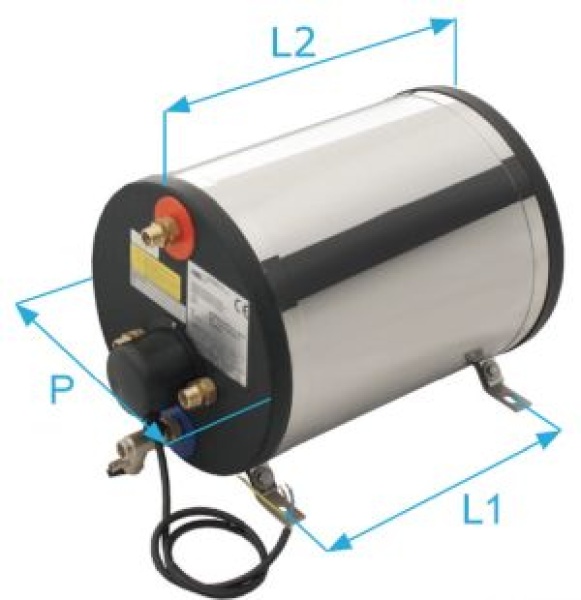 Boat-Boiler von ATI 20 l, rechteckig Modell A