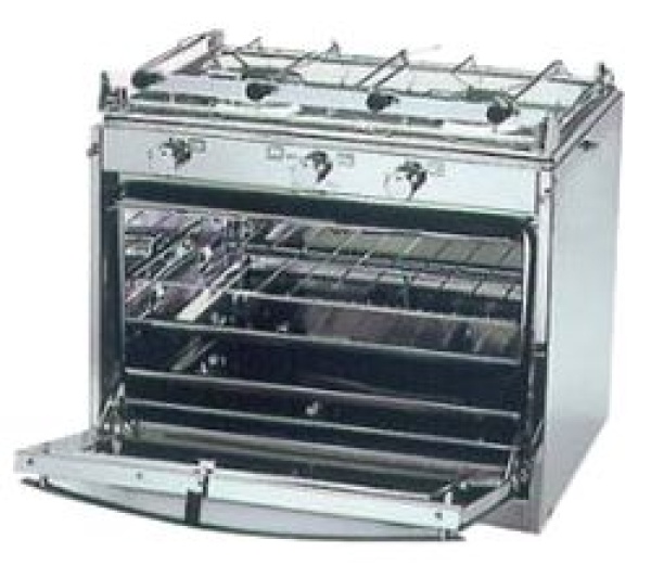 TECHIMPEX Kocher Marinertwo 2-flammig mit Herd