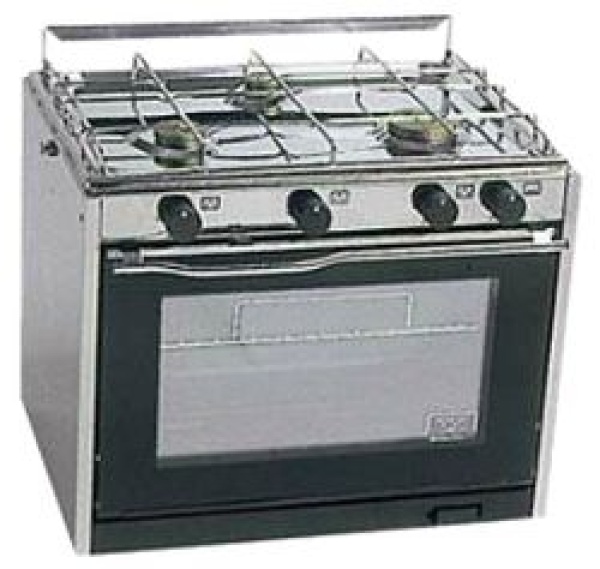 TECHIMPEX Kocher XL3 3-flammig mit Herd