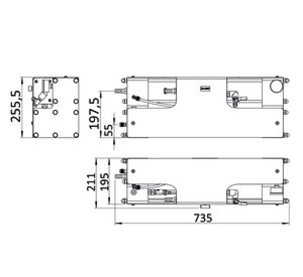 Schenker QUBE 65 / 24 V Entsalzungsanlage mit Basis-Bedienfeld