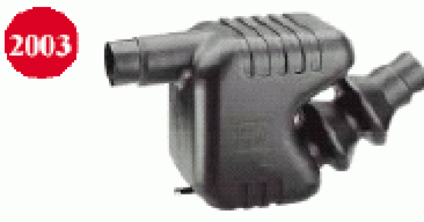 Auspuffschlauch für wassergekühlte Motoren 150 PS, 33 Liter