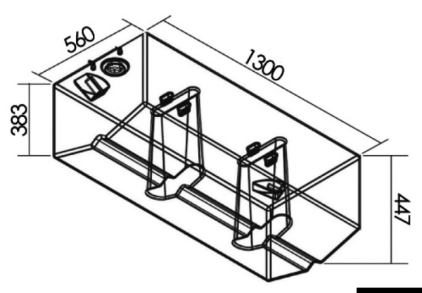 Treibstofftank 271 l - Zusatzbild 1