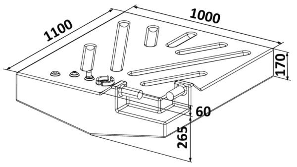 Treibstofftank Polyethylen 206l - Zusatzbild 1