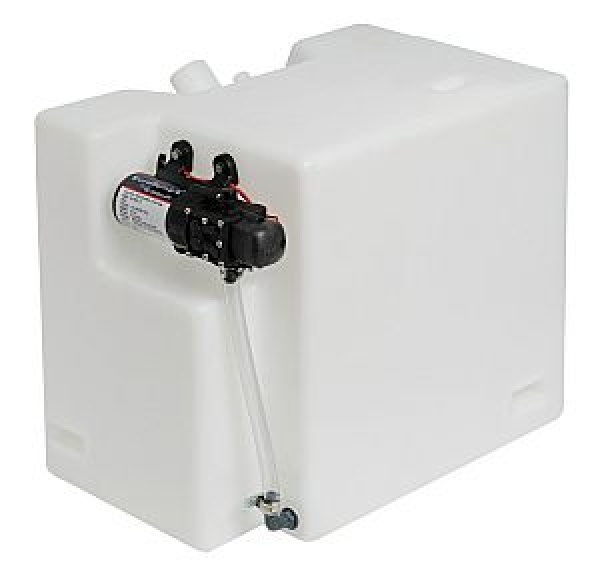 Wassertank aus PE mit Autoklav 49 l