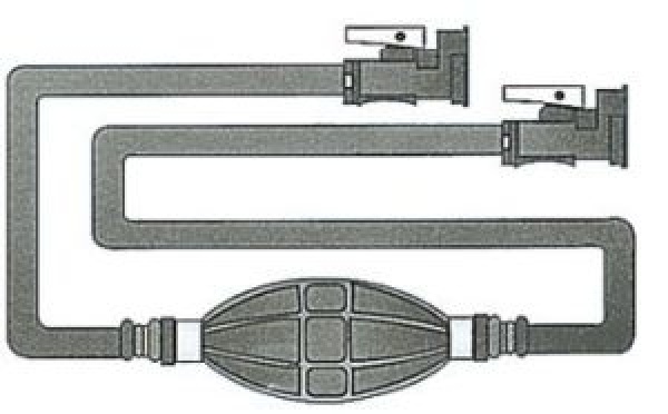 Treibstoffschlauch 3m m. 2 YAMAHA Anschlüsse