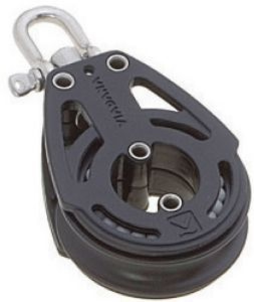 Einscheibenblock drehbar und arretierbar 12mm