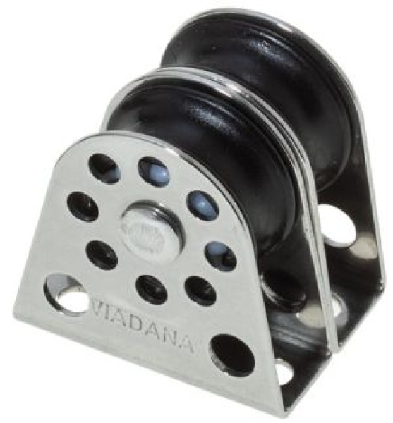 Viadana vertikaler Umlenkblock Modell: Doppelt 22mm