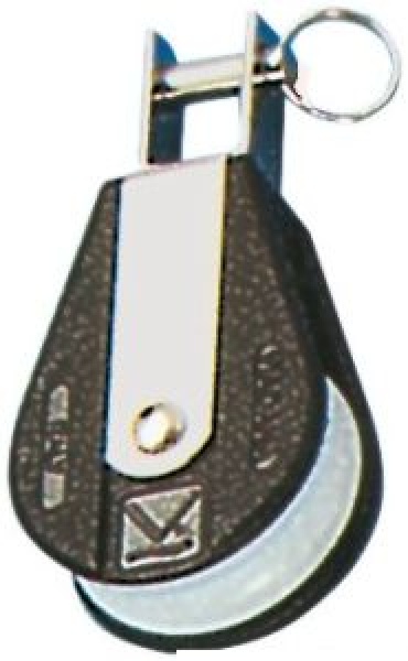 Einfachblock mit Wirbel 8mm