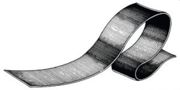 Profilleiste 90x2 mm grau